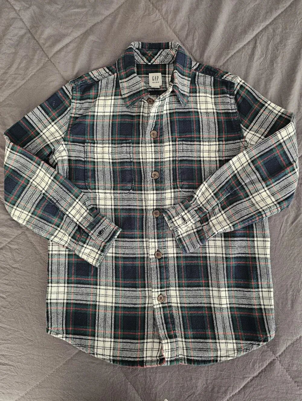 GAP soft plaid